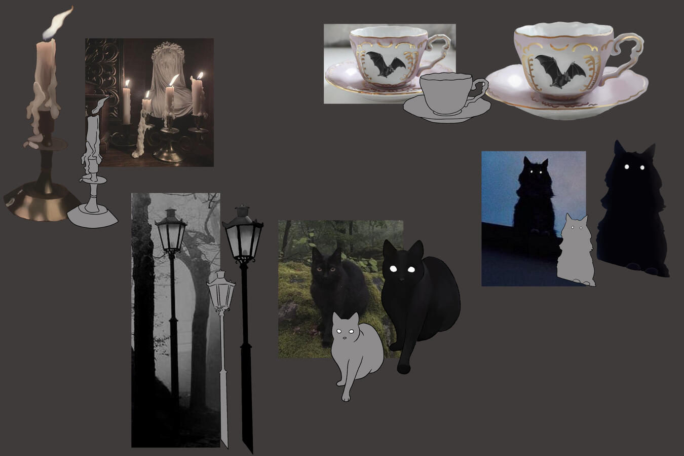 University : Item Sketches