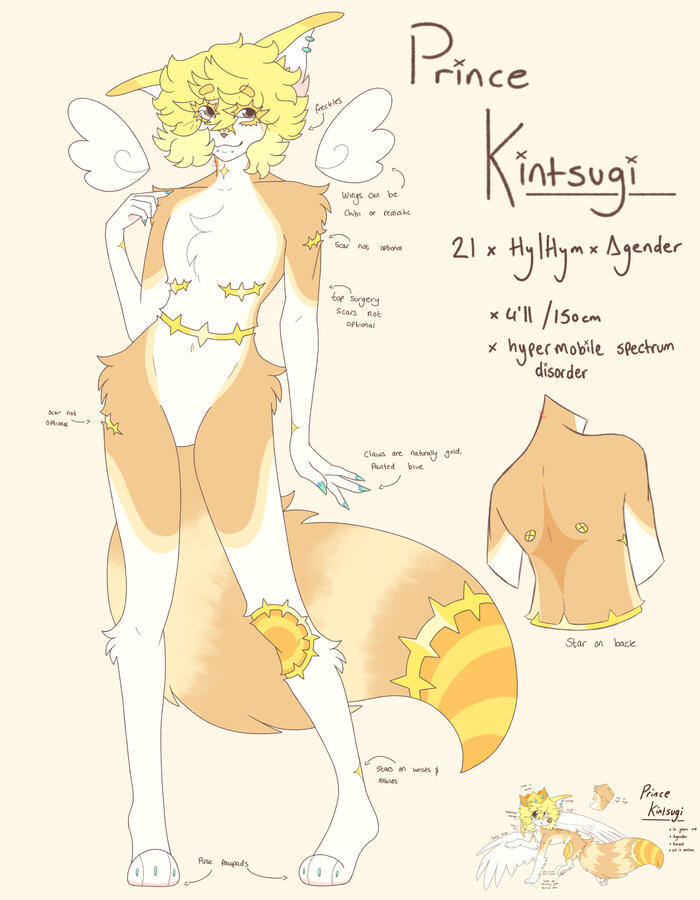 Reference Sheet : Kintsugi